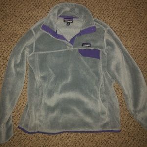 Women’s M Patagonia Re-Tool snap T fleece pullover